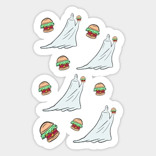 Ghost Burgers Sticker